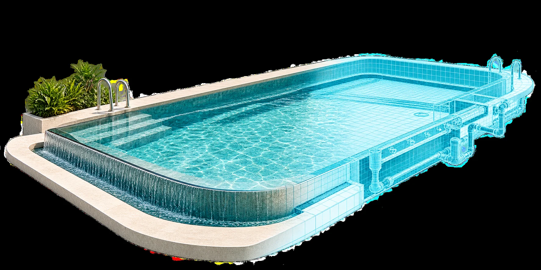 BIM para piscinas: como a tecnologia reduz erros durante a construção